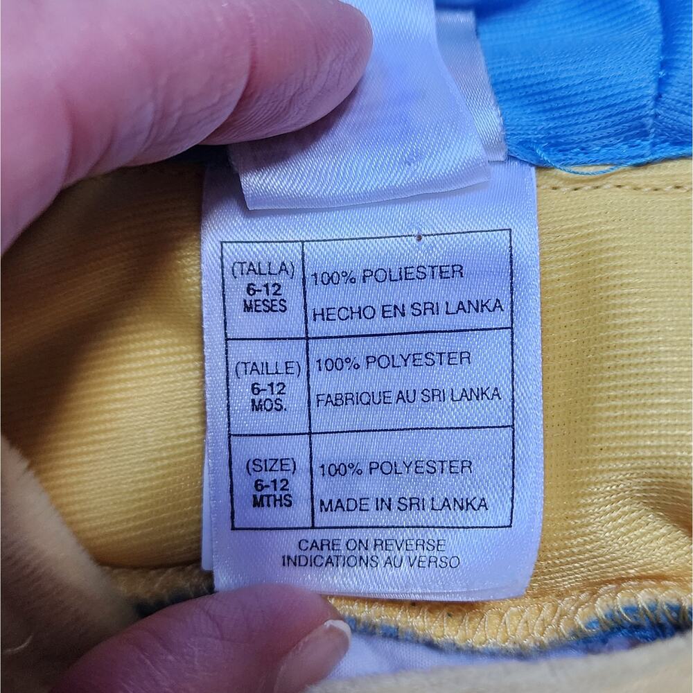 Vintage The Disney Store Winnie the Pooh Honey Pot Infant Costume Size 6-12MTHS - Picture 3 of 6